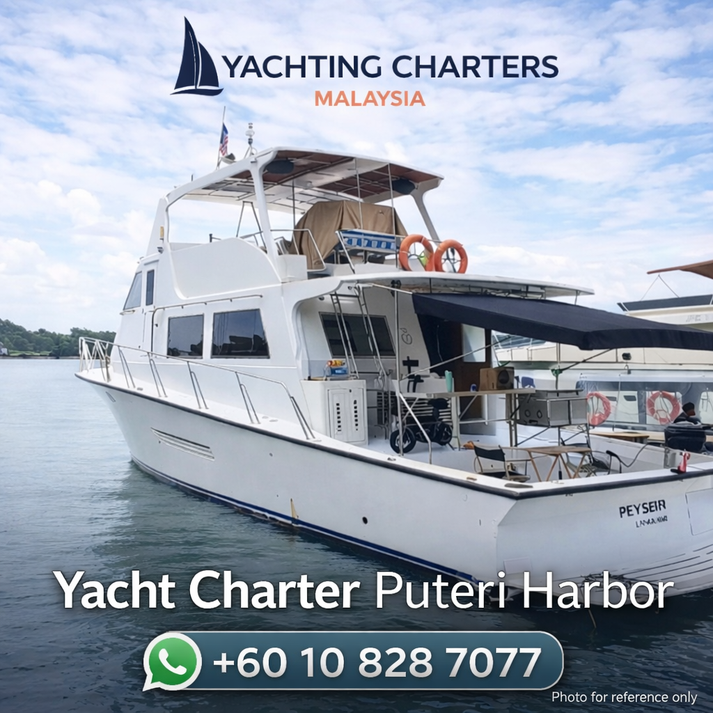 Peyser 1 Private Yacht Charter | Puteri Harbour