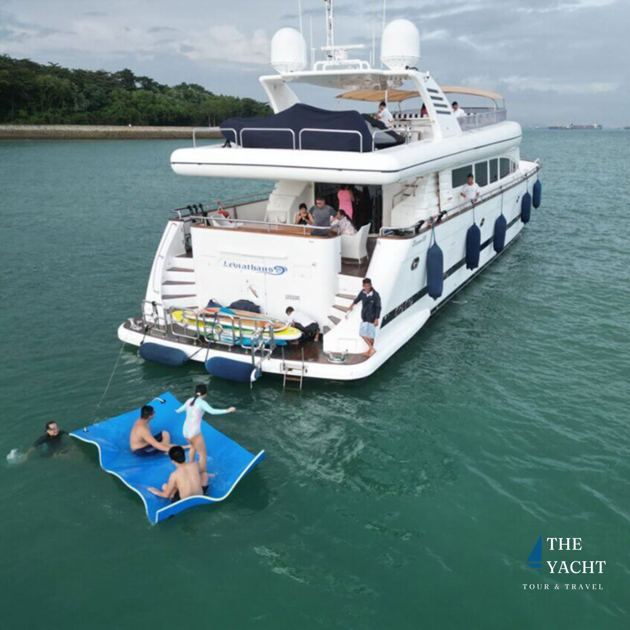 Leviathan 8 Super Yacht Charter | Sentosa Cove