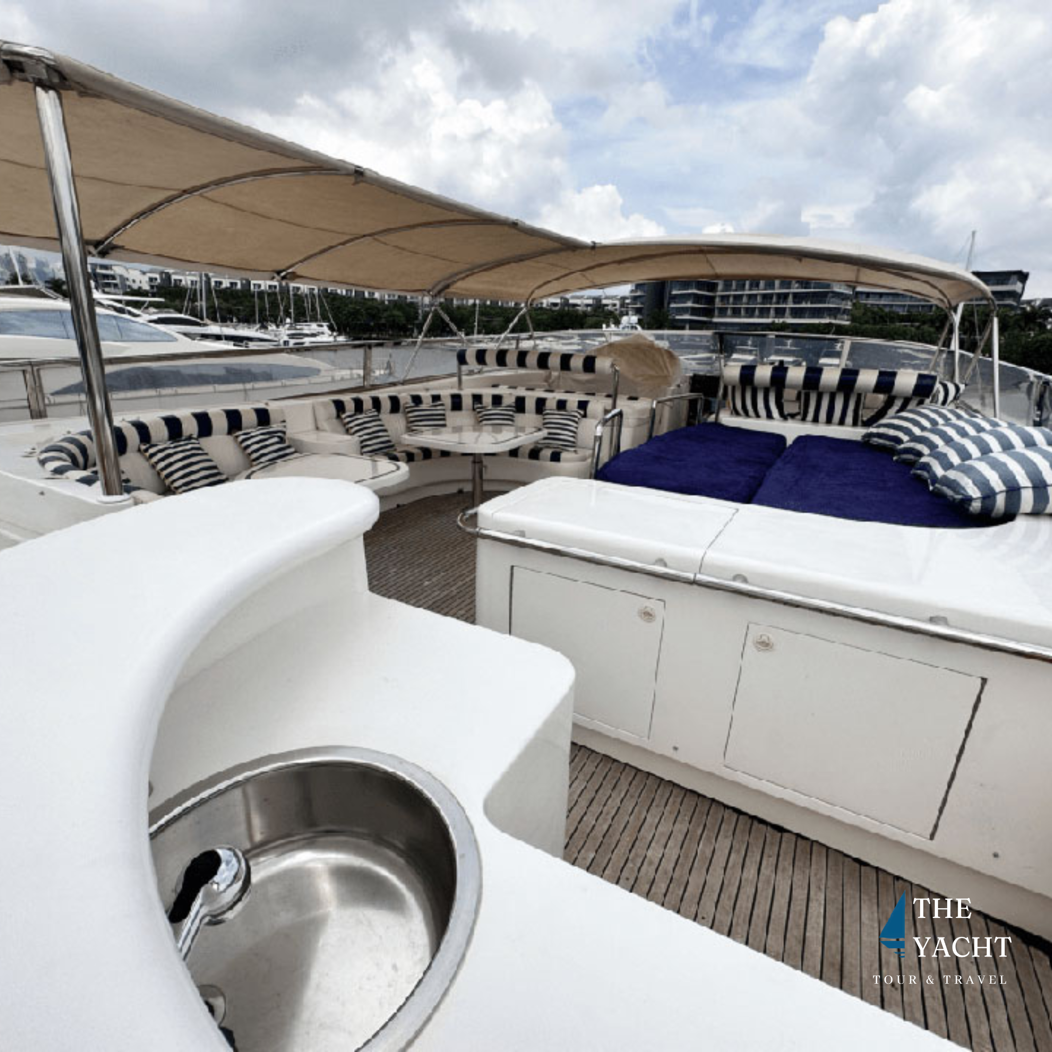 Leviathan 8 Super Yacht Charter | Sentosa Cove