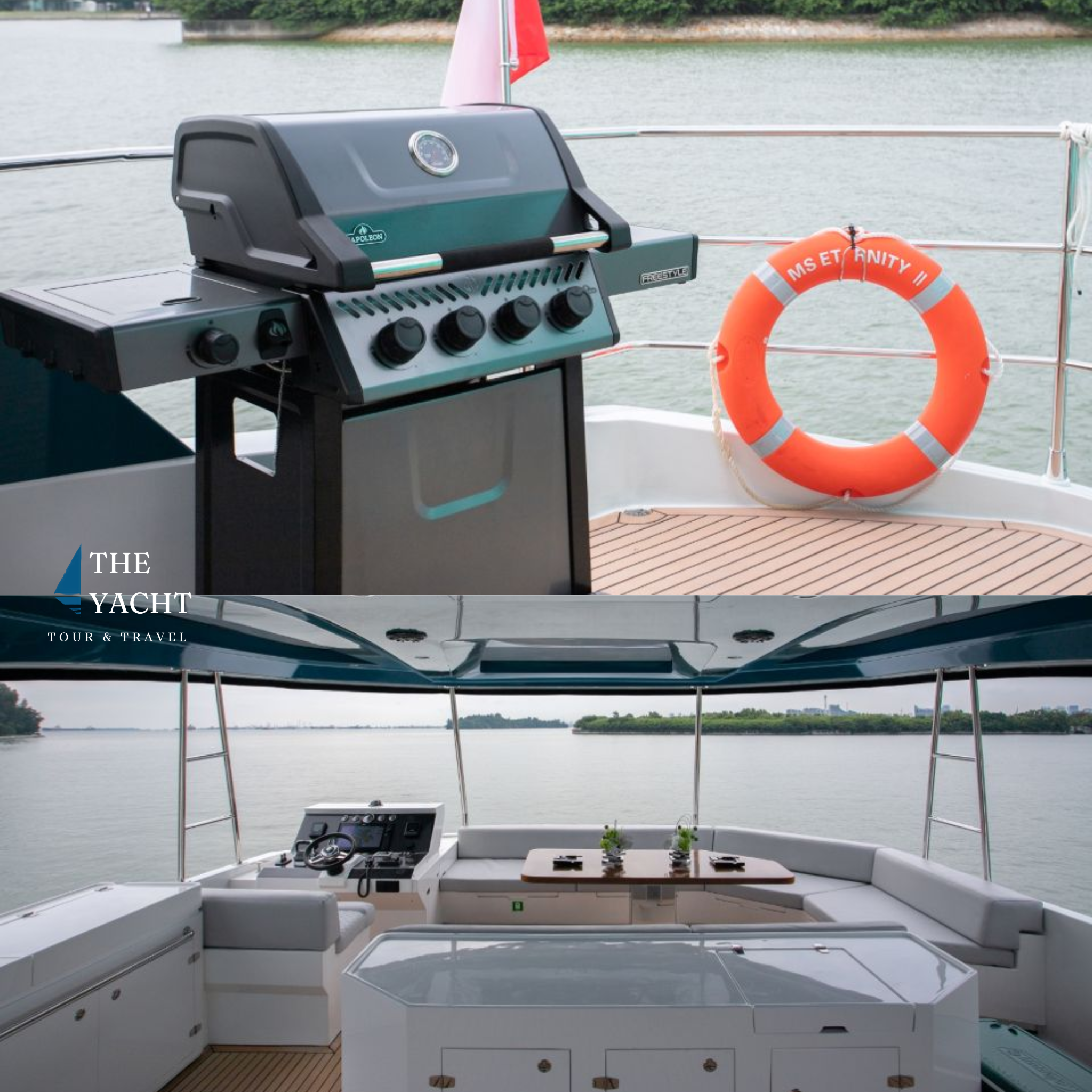 MS Eternity II Private Yacht Charter | Sentosa Cove