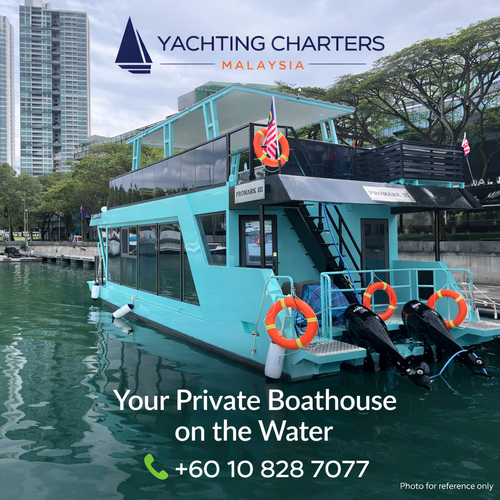 BLUE PROMARK I & III – Private Boathouse Charter Johor Bahru【Private】