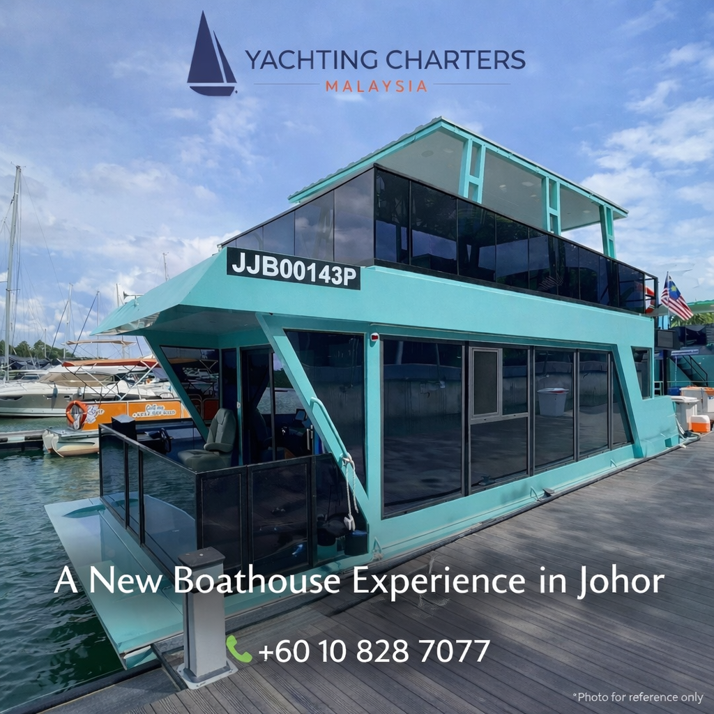 BLUE PROMARK I & III – Private Boathouse Charter Johor Bahru【Private】