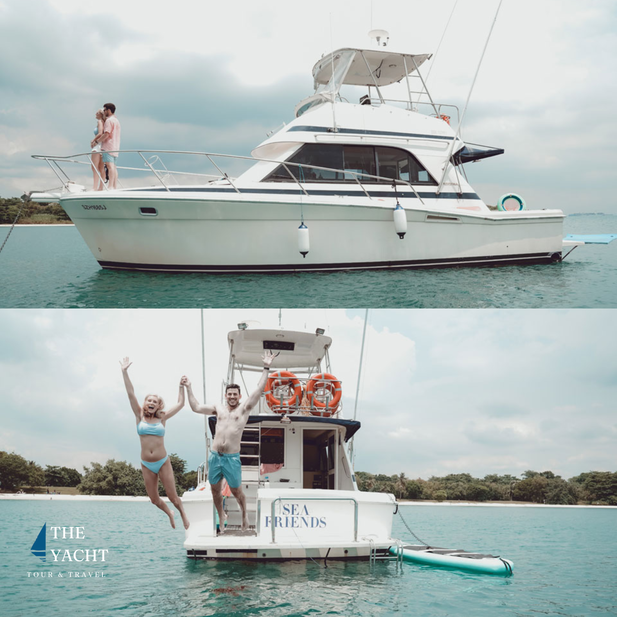 Sea Friends Private Yacht Charter | Sentosa Cove