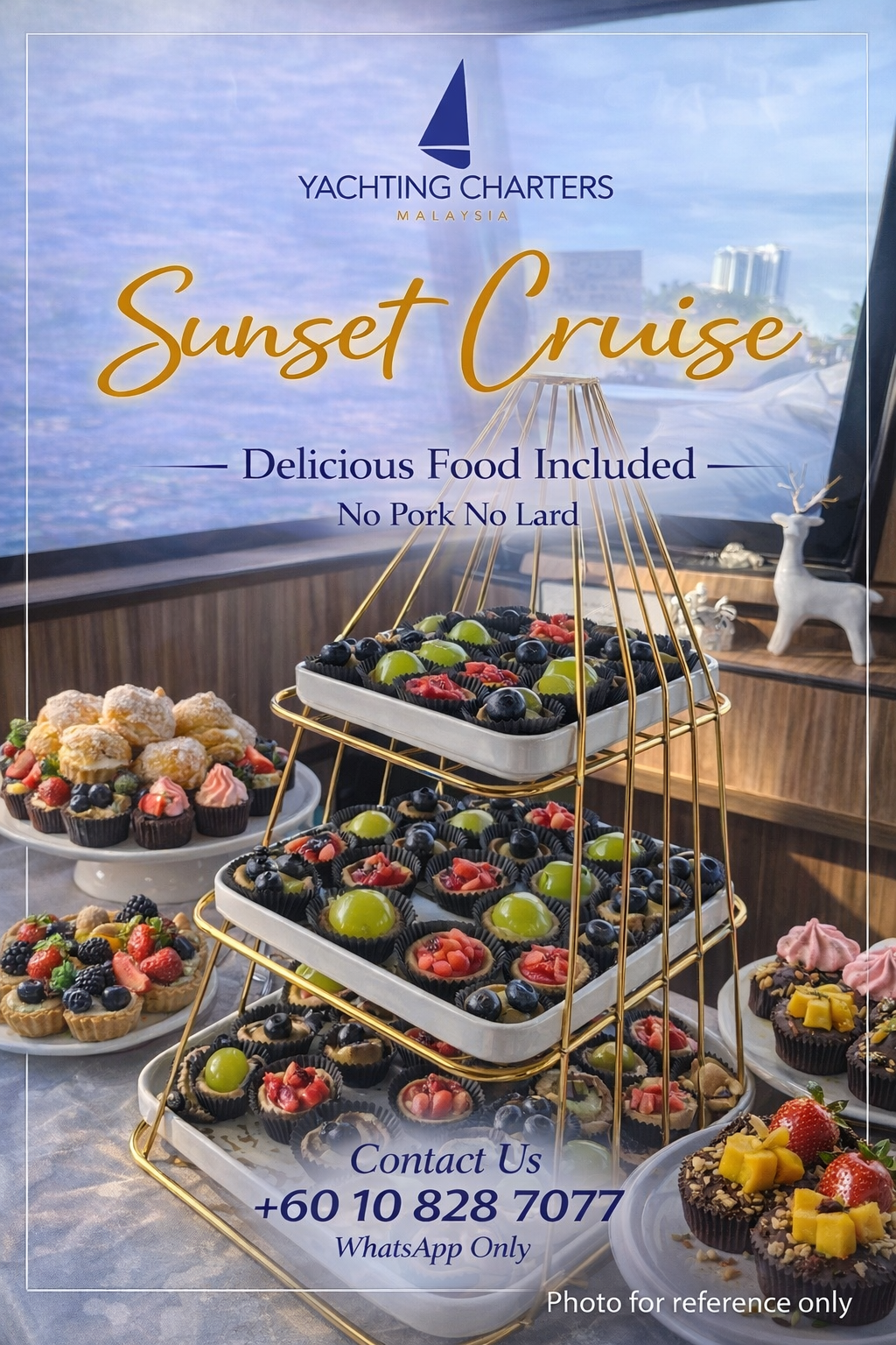 PROMARK II - Sunset Cruise with Japanese Sushi Johor Bahru [Private]