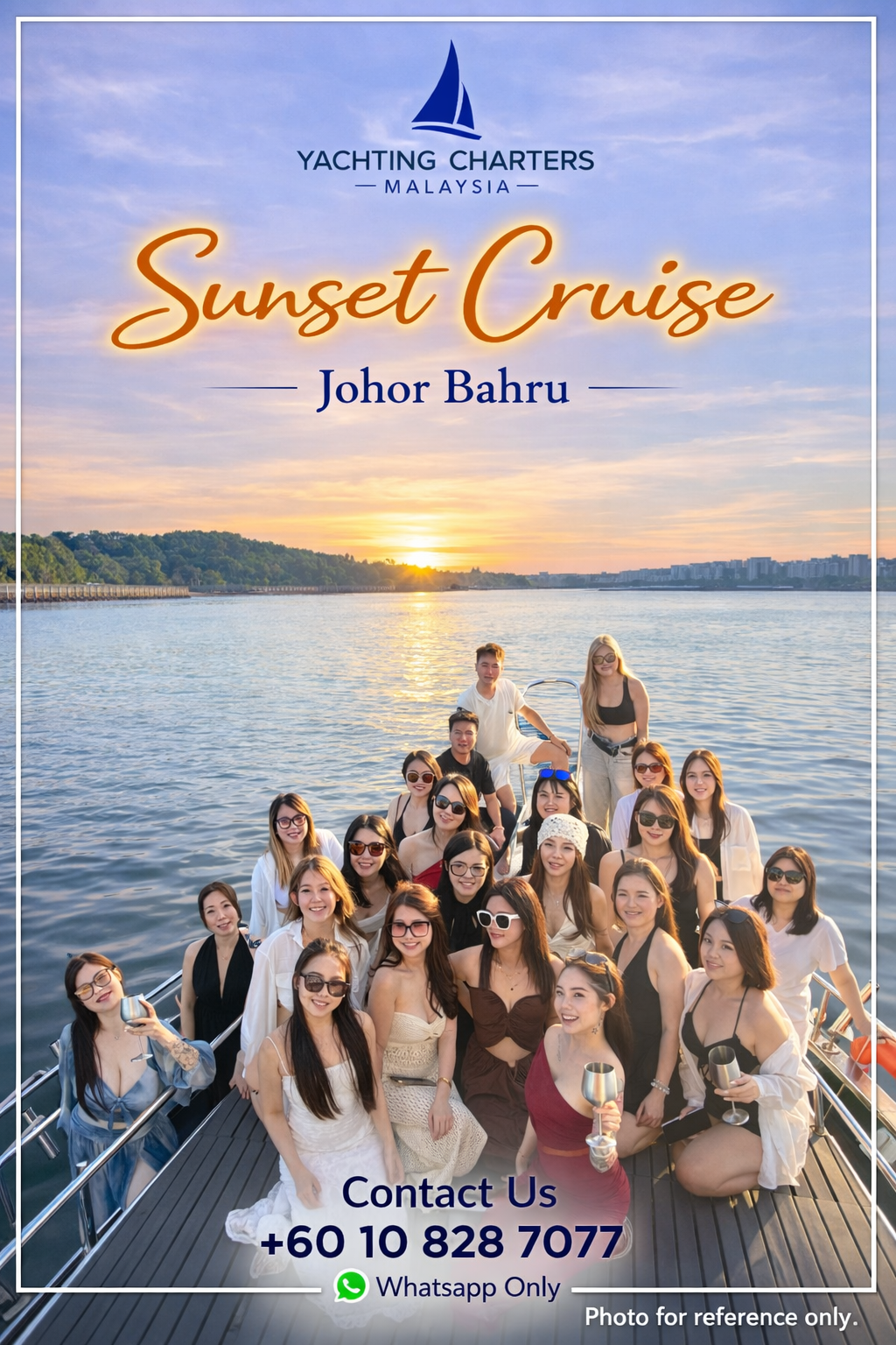 PROMARK II - Sunset Cruise with Japanese Sushi Johor Bahru [Private]