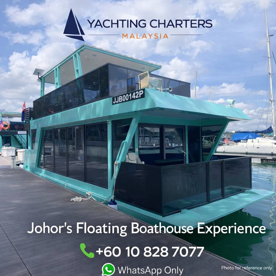 BLUE PROMARK I & III – Private Boathouse Charter Johor Bahru【Private】
