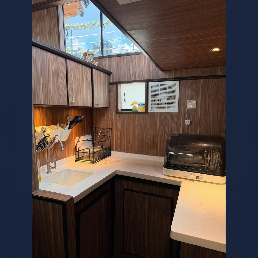 Promark II galley kitchen