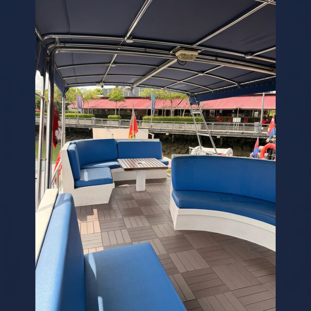Promark II covered upper deck seating